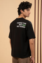 Oversized Graphic T-Shirt - D053