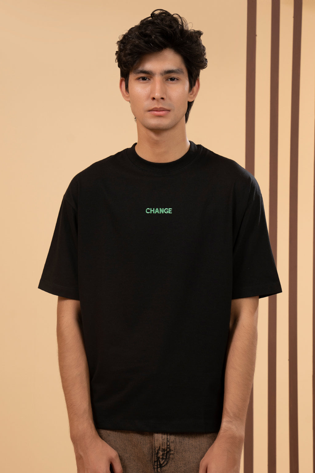 Oversized Graphic T-Shirt - D053