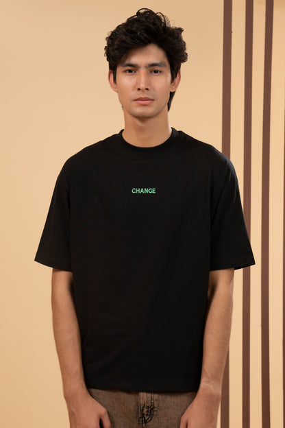 Oversized Graphic T-Shirt - D053