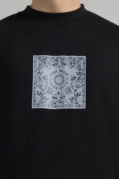 Oversized Graphic T-Shirt - D057