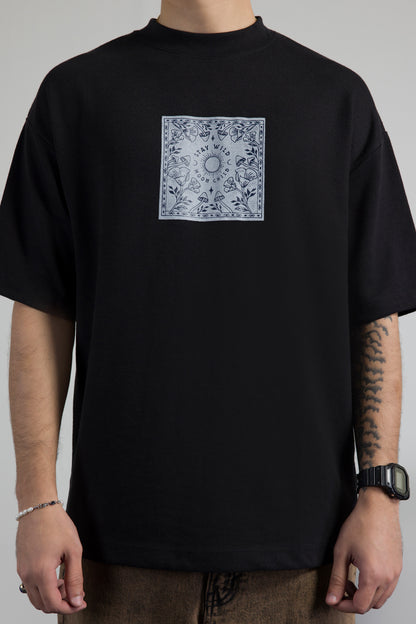 Oversized Graphic T-Shirt - D057