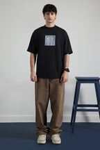 Oversized Graphic T-Shirt - D057