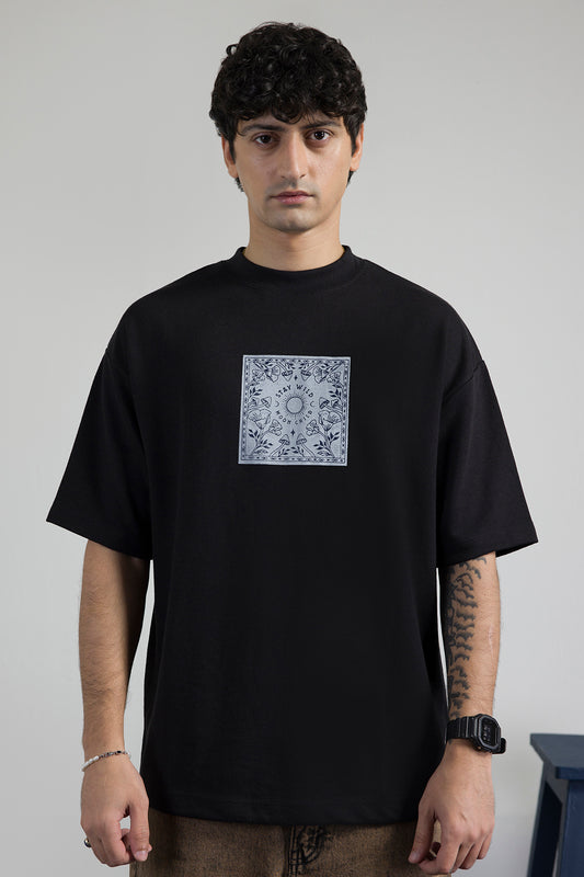 Oversized Graphic T-Shirt - D057