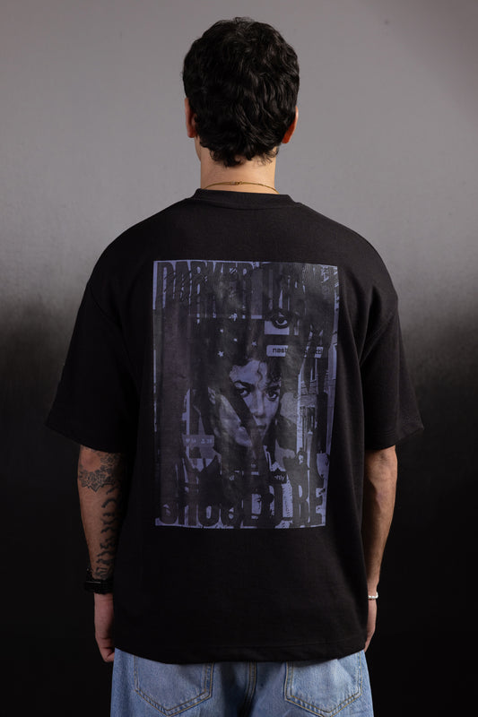 Oversized Graphic T-Shirt - D058