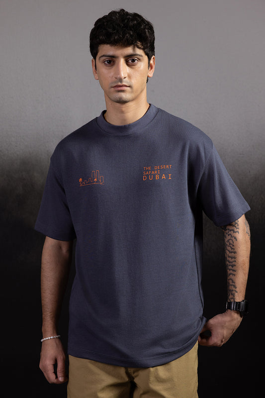 Oversized Graphic T-Shirt - D061
