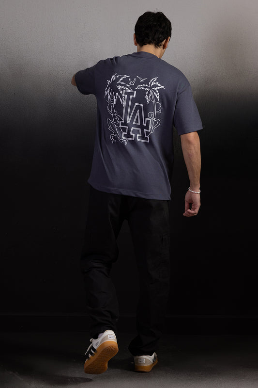 Oversized Graphic T-Shirt - D062