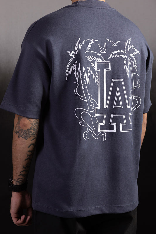 Oversized Graphic T-Shirt - D062