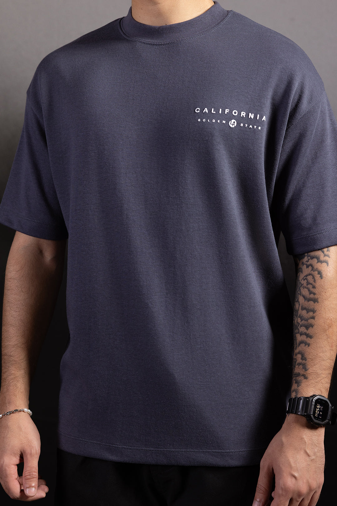 Oversized Graphic T-Shirt - D062