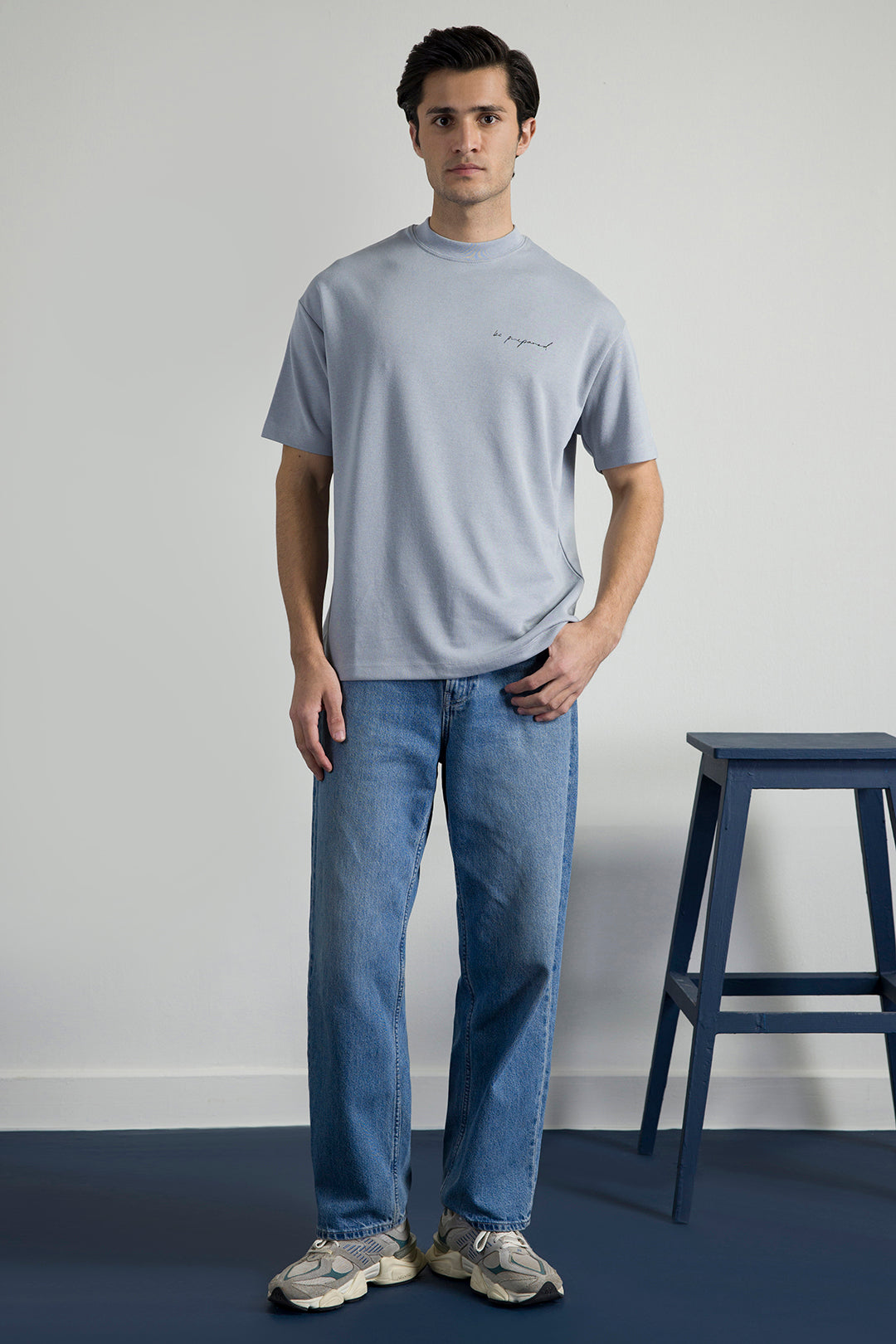 Oversized Graphic T-Shirt - D063