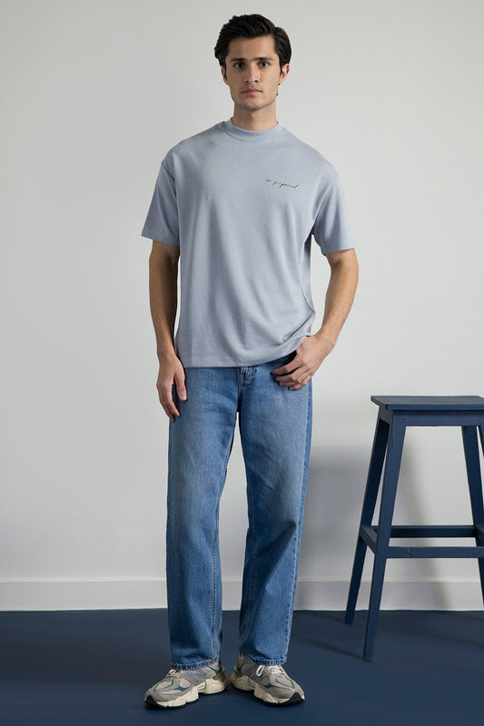 Oversized Graphic T-Shirt - D063