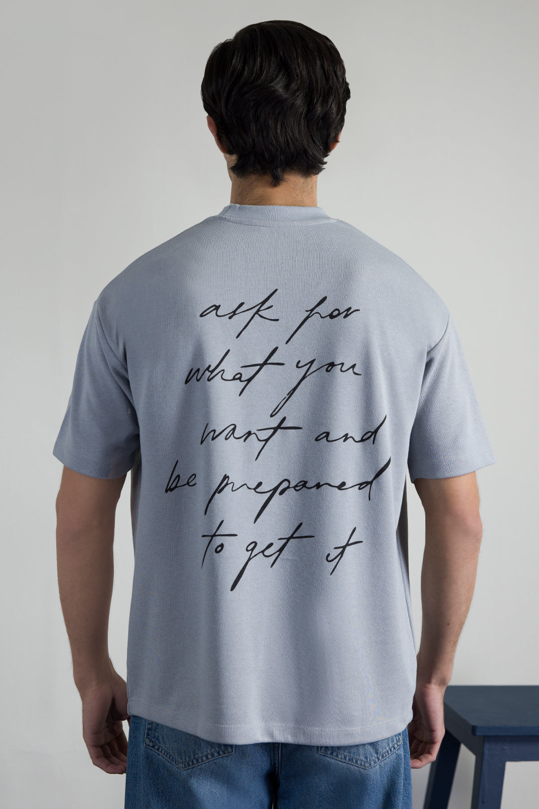 Oversized Graphic T-Shirt - D063
