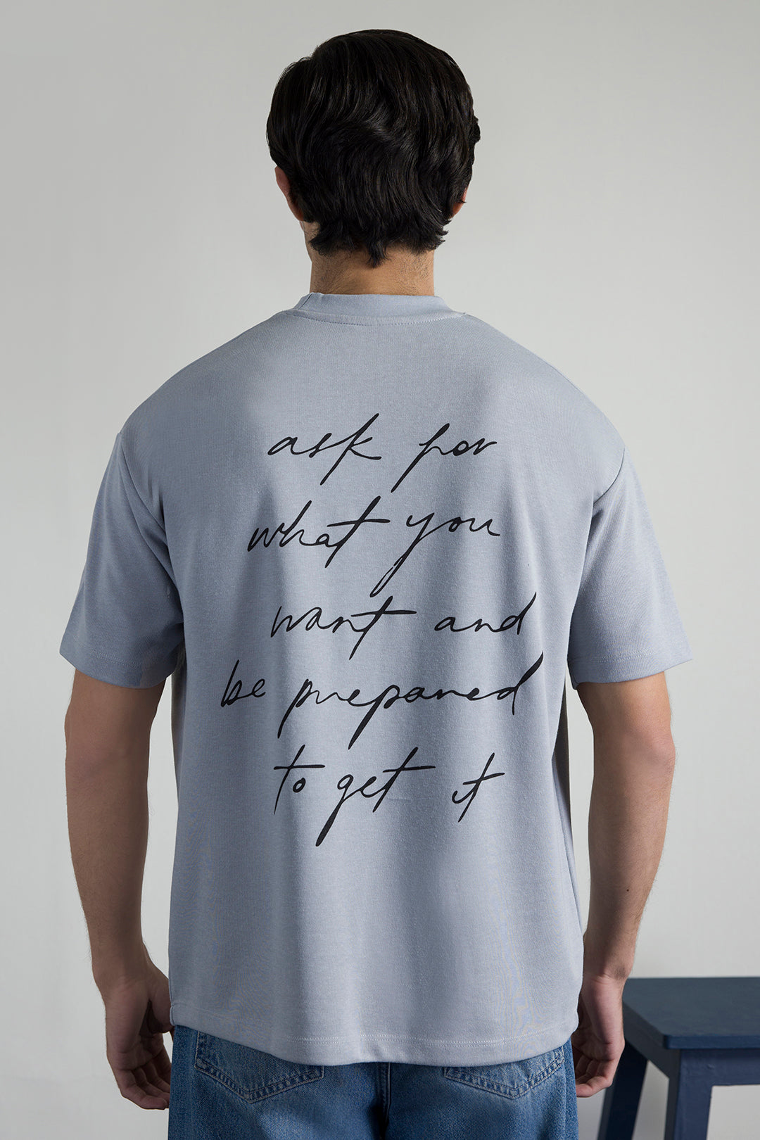 Oversized Graphic T-Shirt - D063