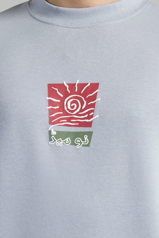 Oversized Graphic T-Shirt - D064