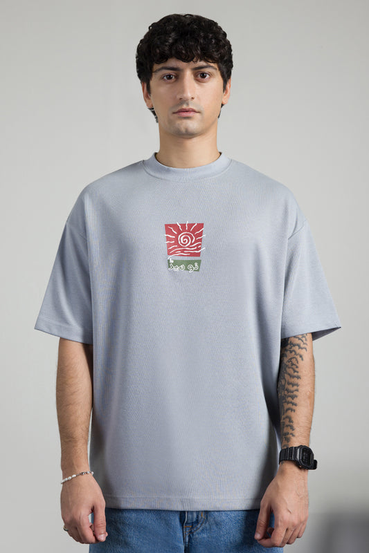 Oversized Graphic T-Shirt - D064