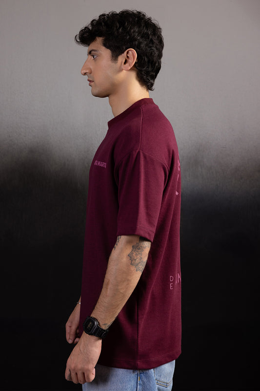Oversized Graphic T-Shirt - D066