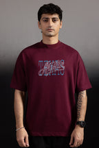 Oversized Graphic T-Shirt - D067