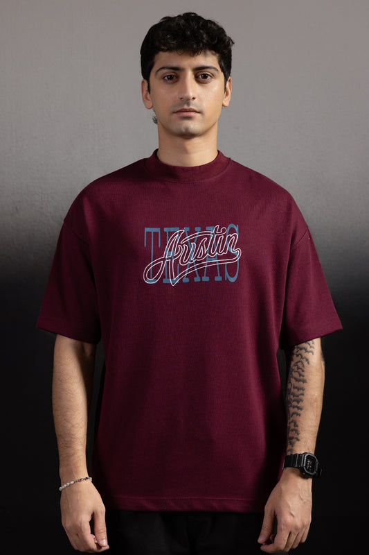 Oversized Graphic T-Shirt - D067