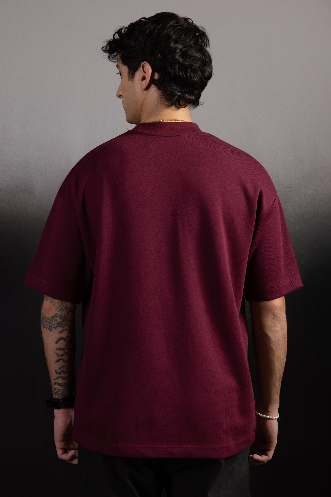 Oversized Graphic T-Shirt - D067