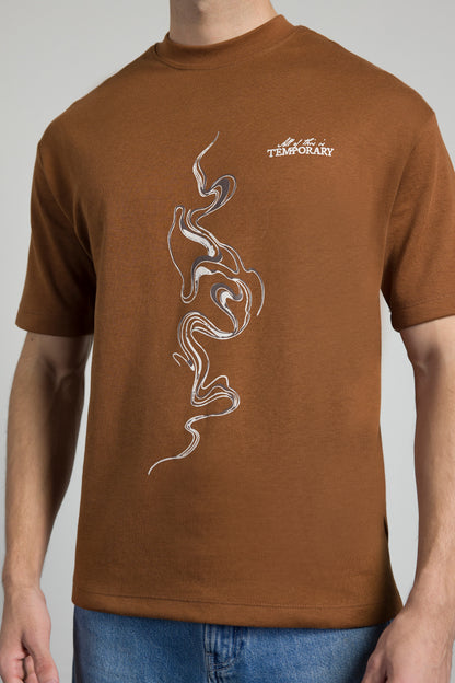 Oversized Graphic T-Shirt - D068