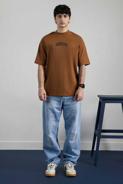 Oversized Graphic T-Shirt - D069