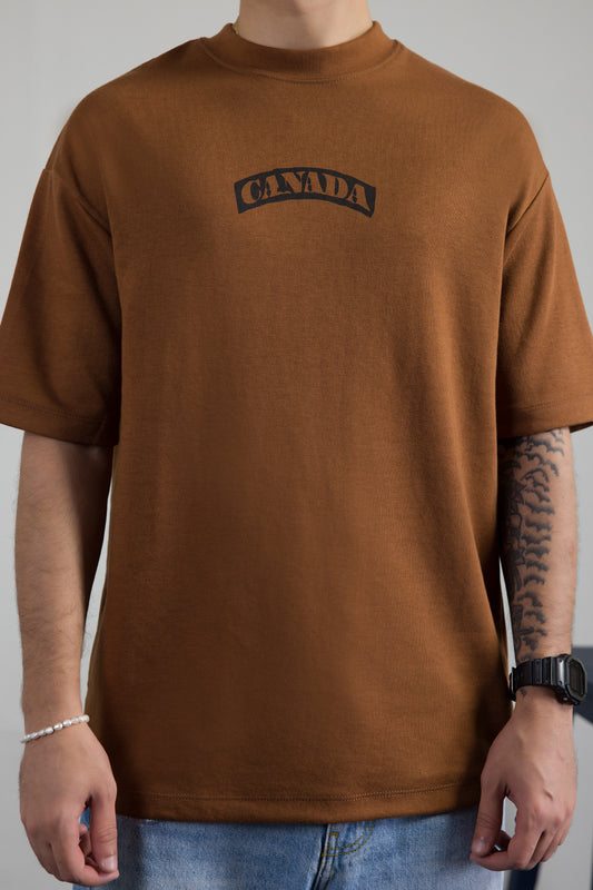 Oversized Graphic T-Shirt - D069