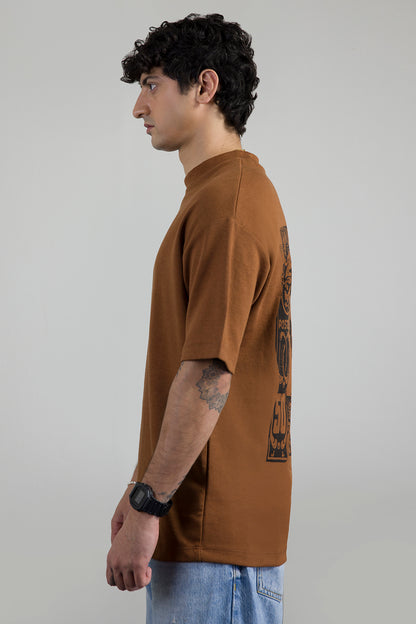 Oversized Graphic T-Shirt - D069