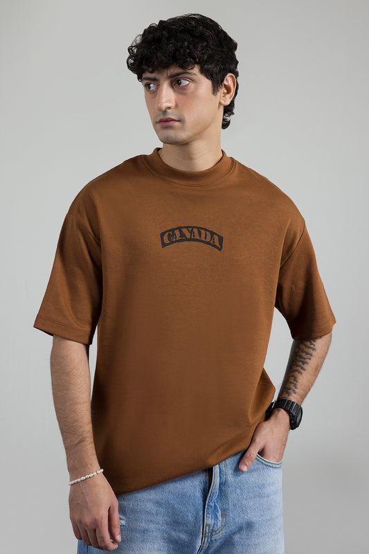Oversized Graphic T-Shirt - D069