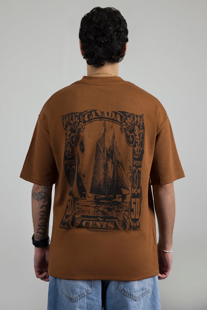 Oversized Graphic T-Shirt - D069