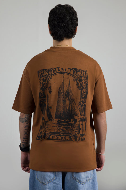 Oversized Graphic T-Shirt - D069