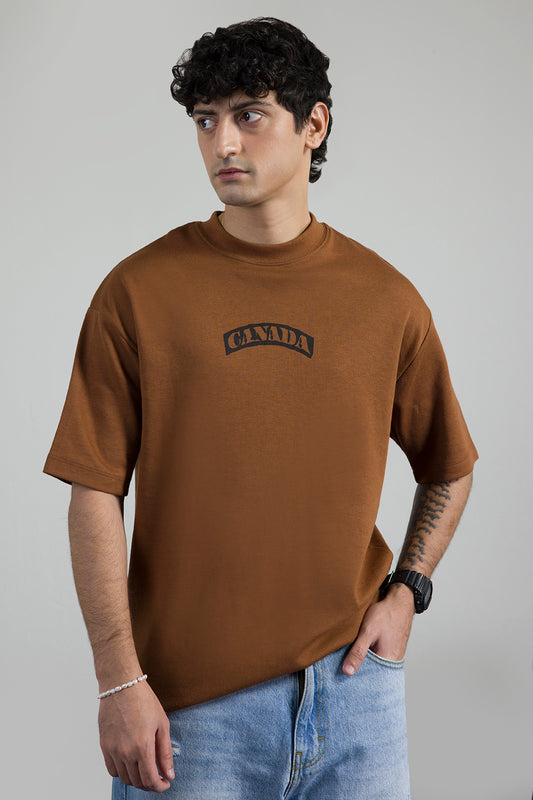 Oversized Graphic T-Shirt - D069