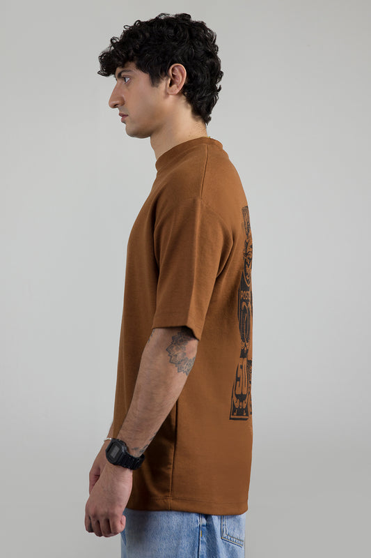 Oversized Graphic T-Shirt - D069