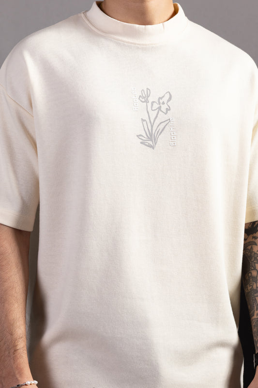 Oversized Graphic T-Shirt - D070