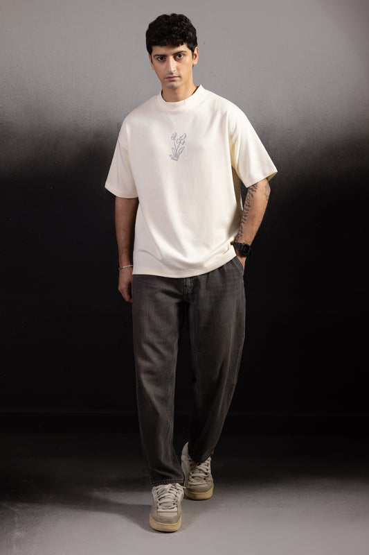 Oversized Graphic T-Shirt - D070