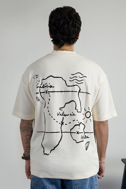 Oversized Graphic T-Shirt - D071