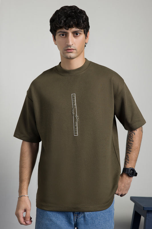 Oversized Graphic T-Shirt - D072