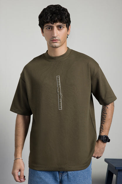 Oversized Graphic T-Shirt - D072