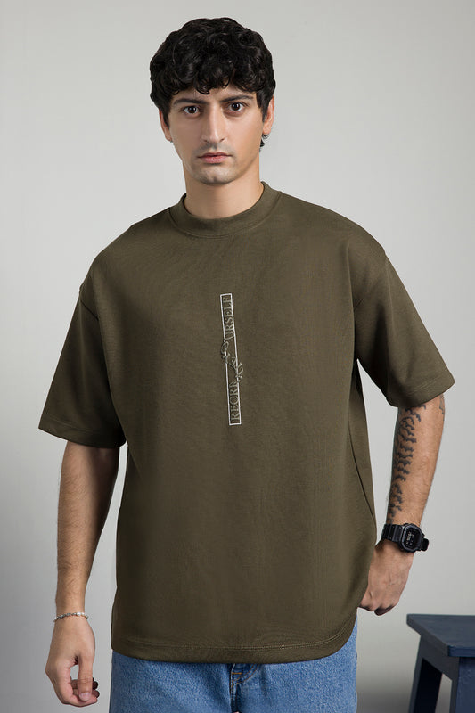 Oversized Graphic T-Shirt - D072
