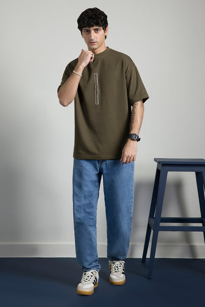 Oversized Graphic T-Shirt - D072