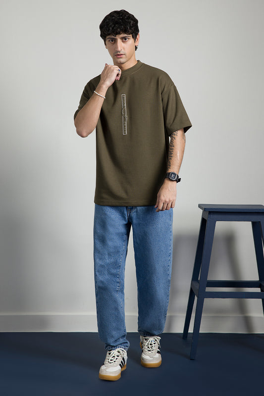 Oversized Graphic T-Shirt - D072