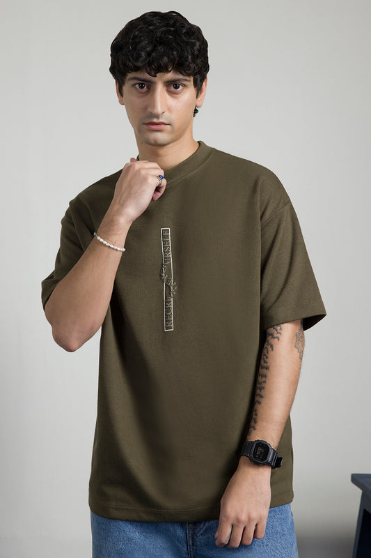 Oversized Graphic T-Shirt - D072