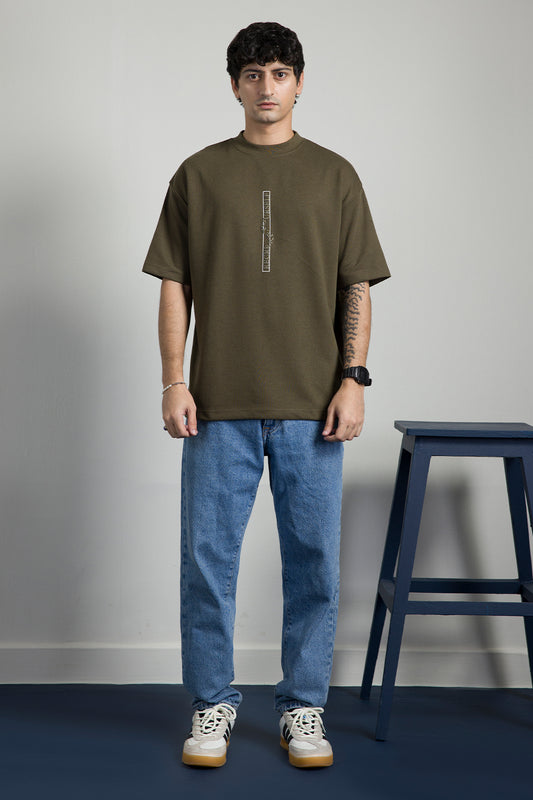 Oversized Graphic T-Shirt - D072