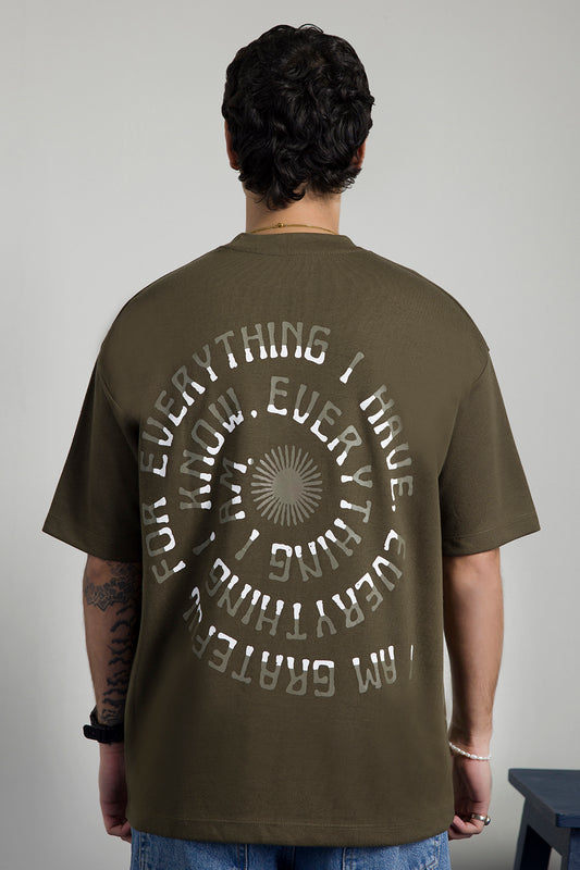 Oversized Graphic T-Shirt - D072