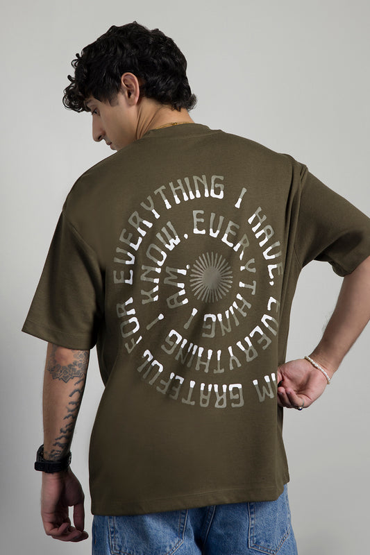 Oversized Graphic T-Shirt - D072