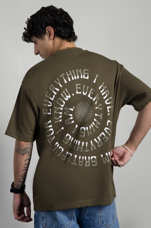 Oversized Graphic T-Shirt - D072