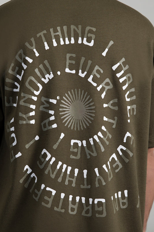 Oversized Graphic T-Shirt - D072