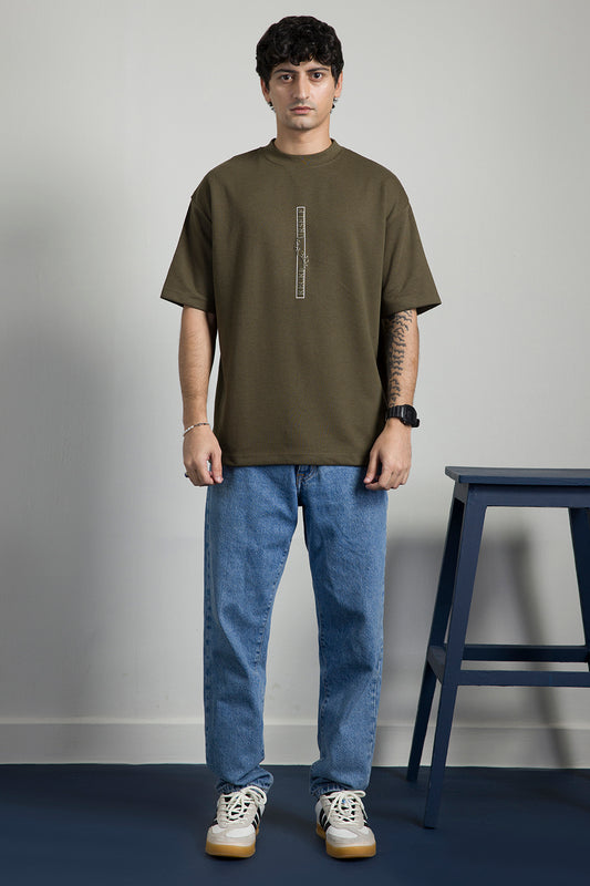 Oversized Graphic T-Shirt - D072
