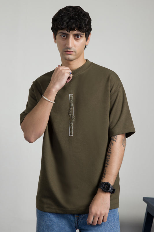 Oversized Graphic T-Shirt - D072