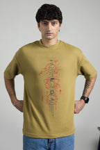 Oversized Graphic T-Shirt - D075
