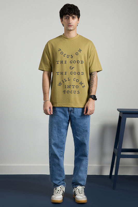Oversized Graphic T-Shirt - D076