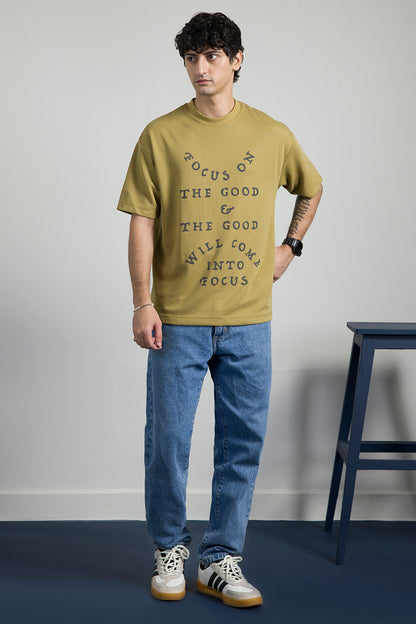 Oversized Graphic T-Shirt - D076